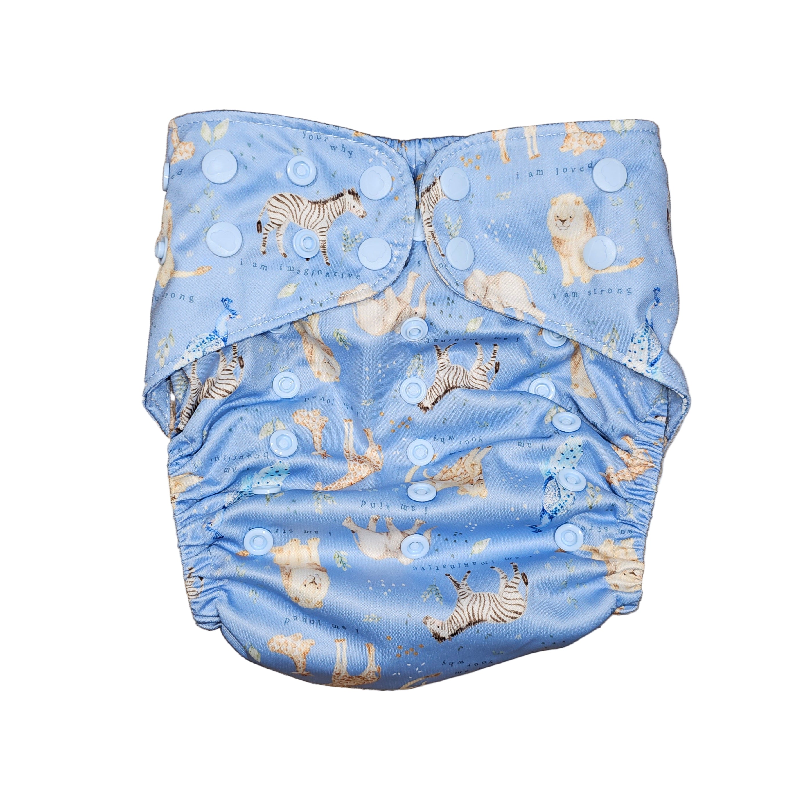 🌟 Midsize™ Stargazer Pocket Diaper - Affirmation Animals