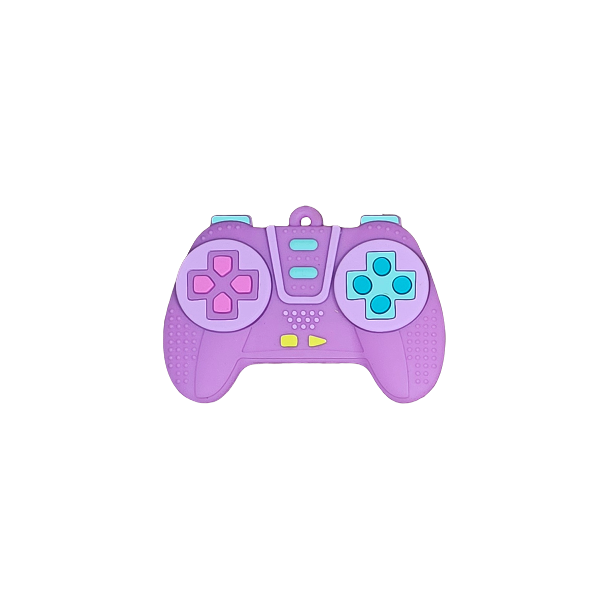 Silicone Game Controller Teether - Pink