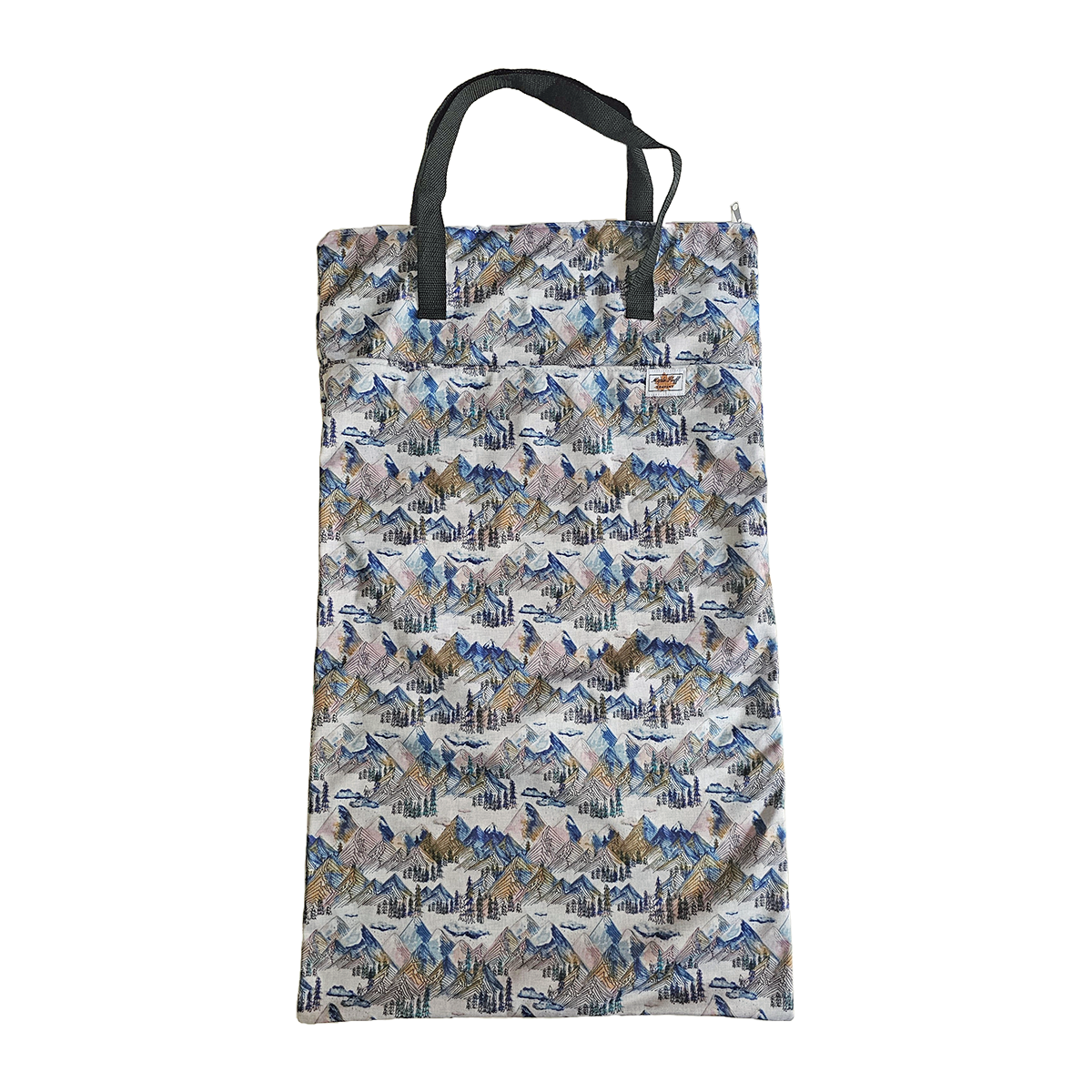 Large Hanging wet bag - Mountains