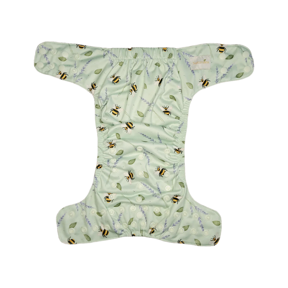 Naturalets™ pocket diaper with Trifold - Bumble