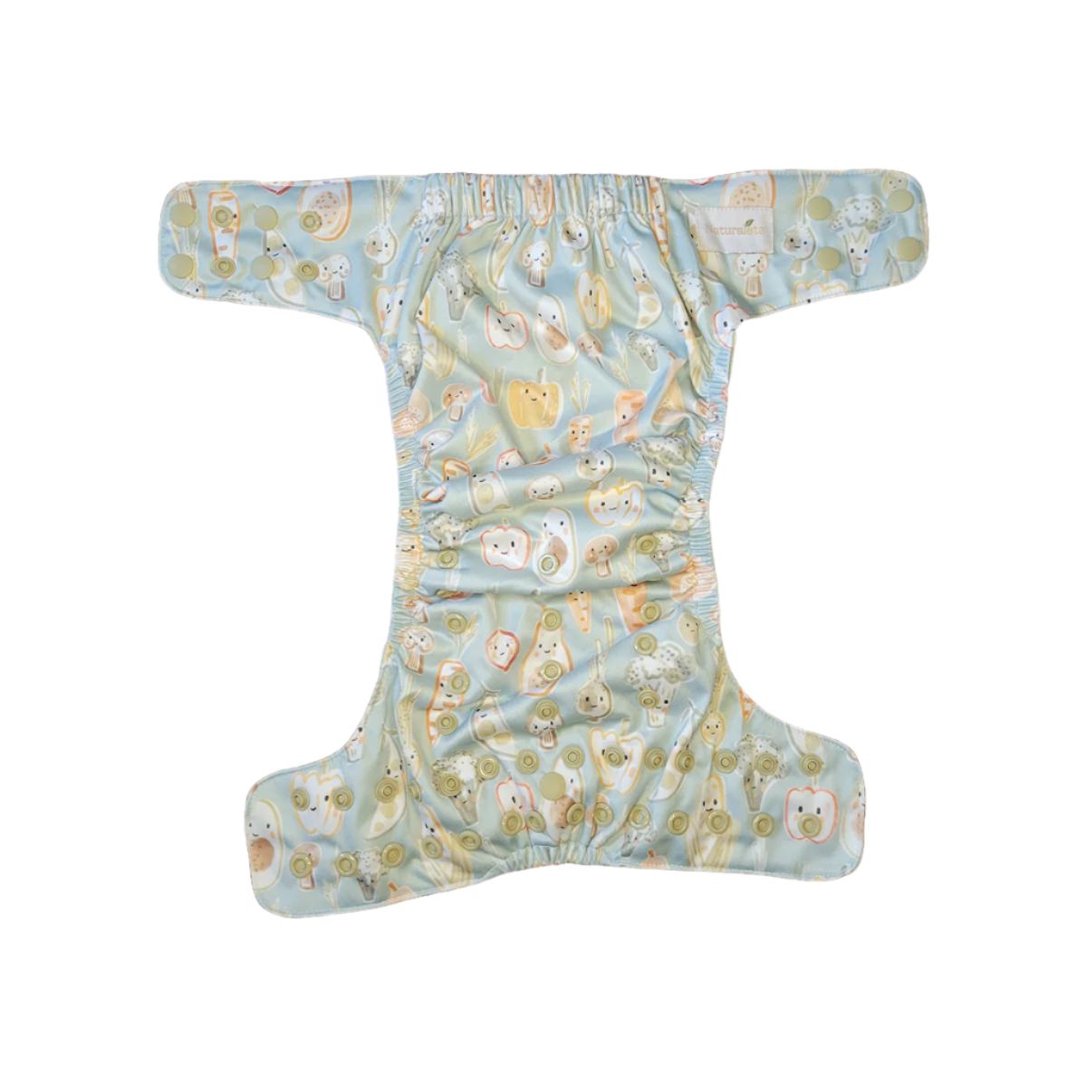 Naturalets™ pocket diaper with Trifold - Fresh