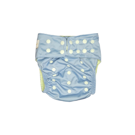 Naturalets™ pocket diaper with Trifold - Lake