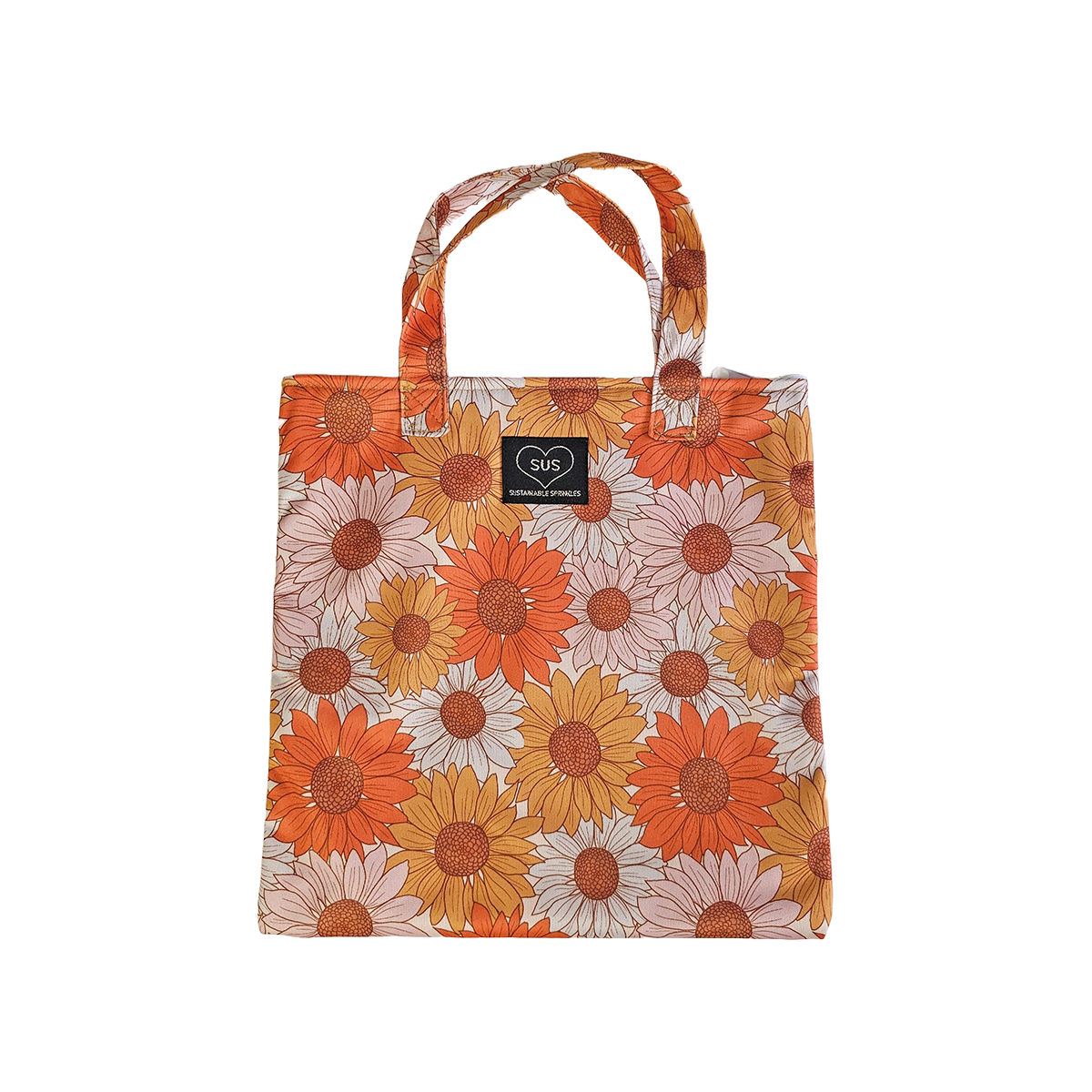 Treat Tote - Vintage Sunflowers