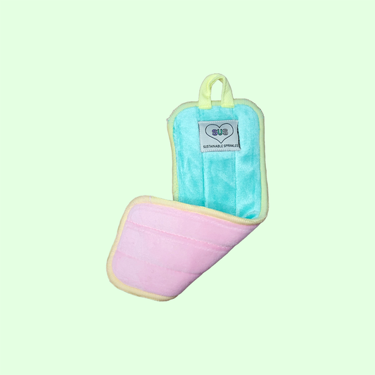 Marshmallow newborn size / Booster 6 Layer Bamboo Insert