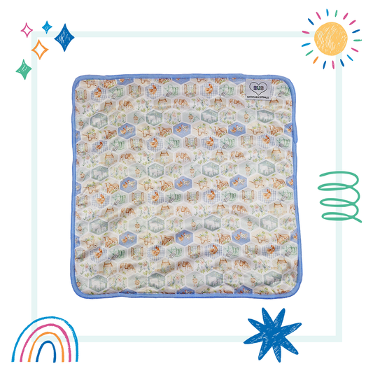 12 layer Midsize™ Bamboo Terry Trifold - Heavy wetter - Little Farm Print