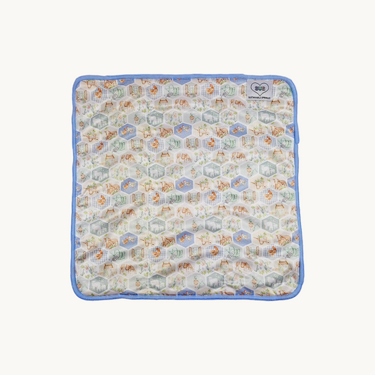 12 layer Midsize™ Bamboo Terry Trifold - Heavy wetter - Little Farm Print