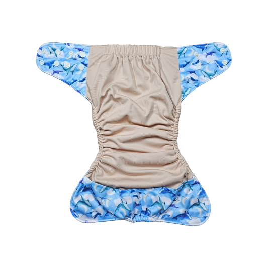 🌟 Midsize™ Stargazer Pocket Diaper - Sea Dreams