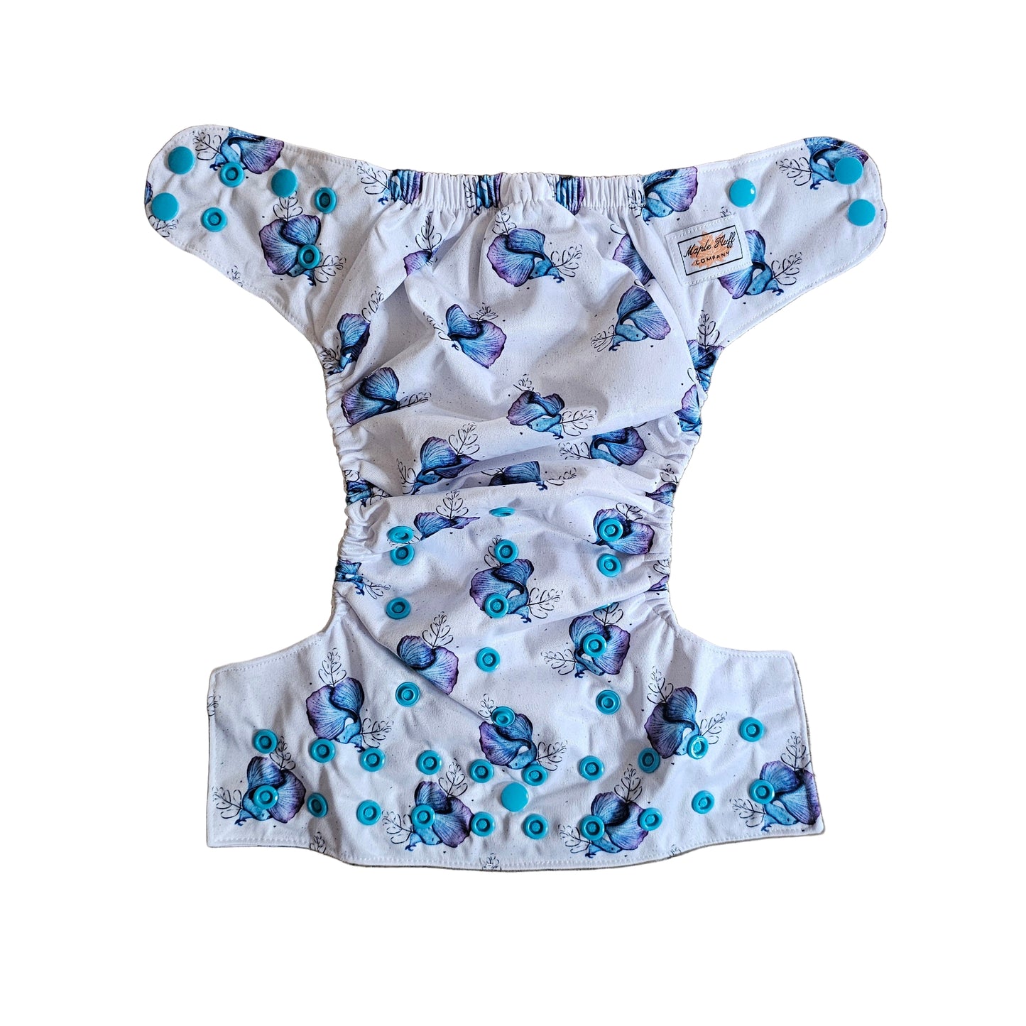 ✨ Maple Fluff Pocket – Small Size (Comparable to Cloth Joy Newborn Extended size) ✨ - Beta Fish