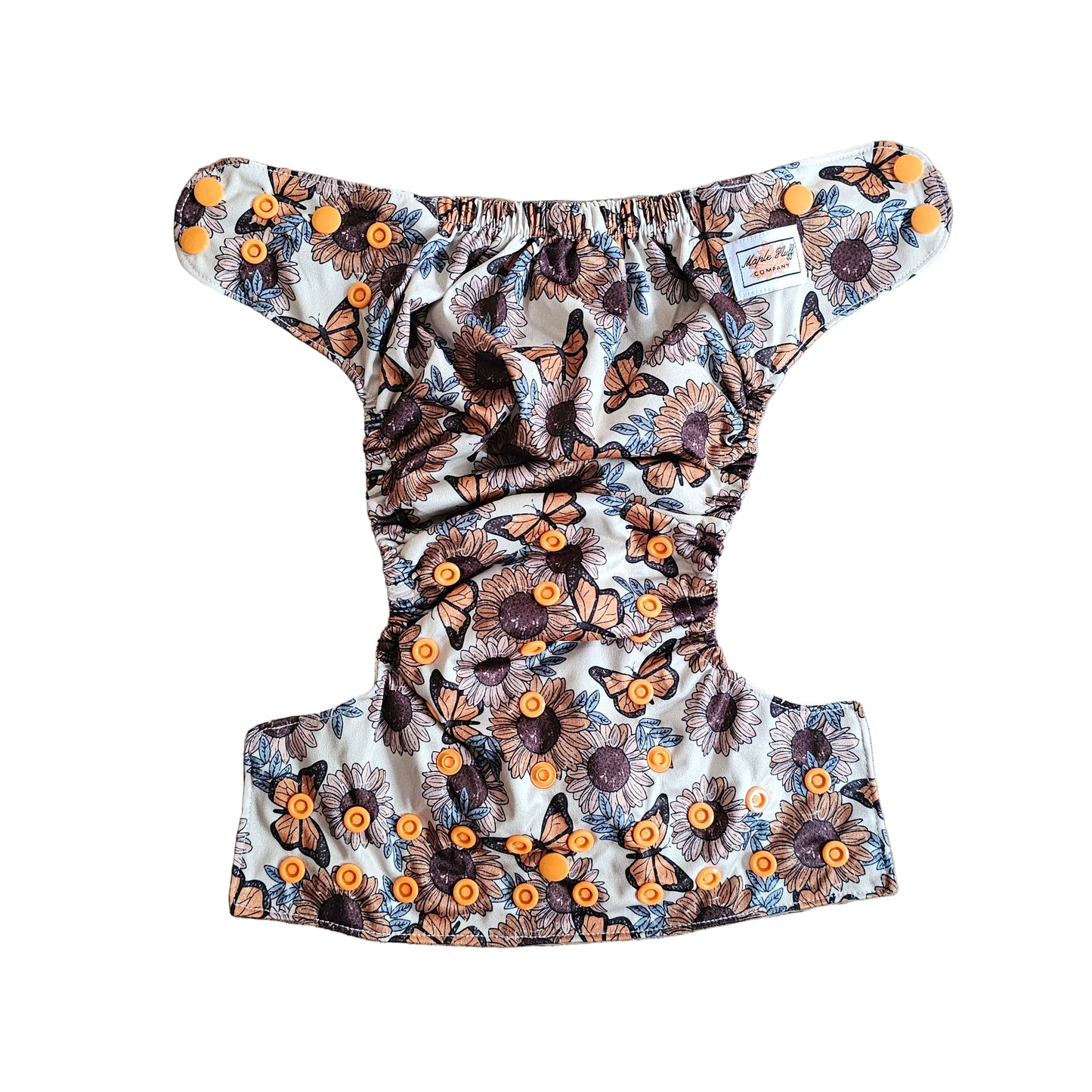 ✨ Maple Fluff Pocket – Small Size (Comparable to Cloth Joy Newborn Extended size) ✨ - Sunflower Patch