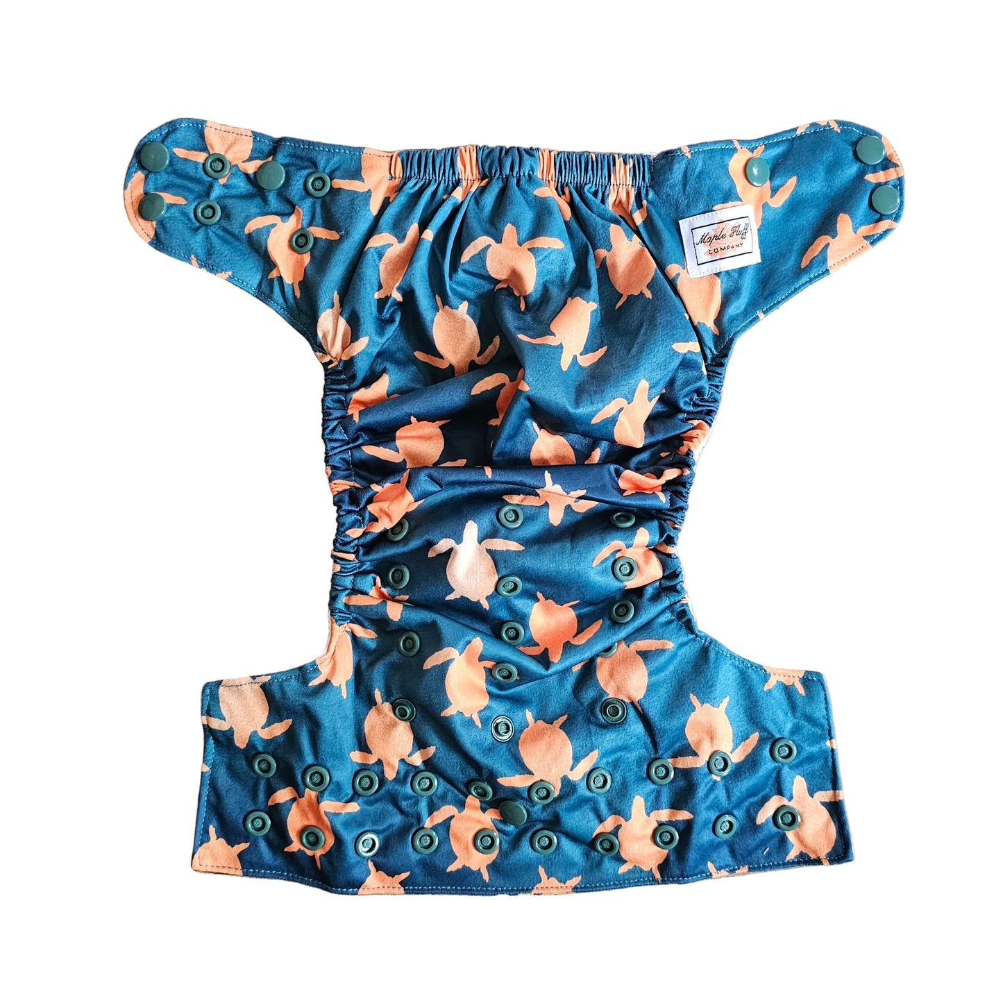✨ Maple Fluff Pocket – Small Size (Comparable to Cloth Joy Newborn Extended size) ✨ - Turtles