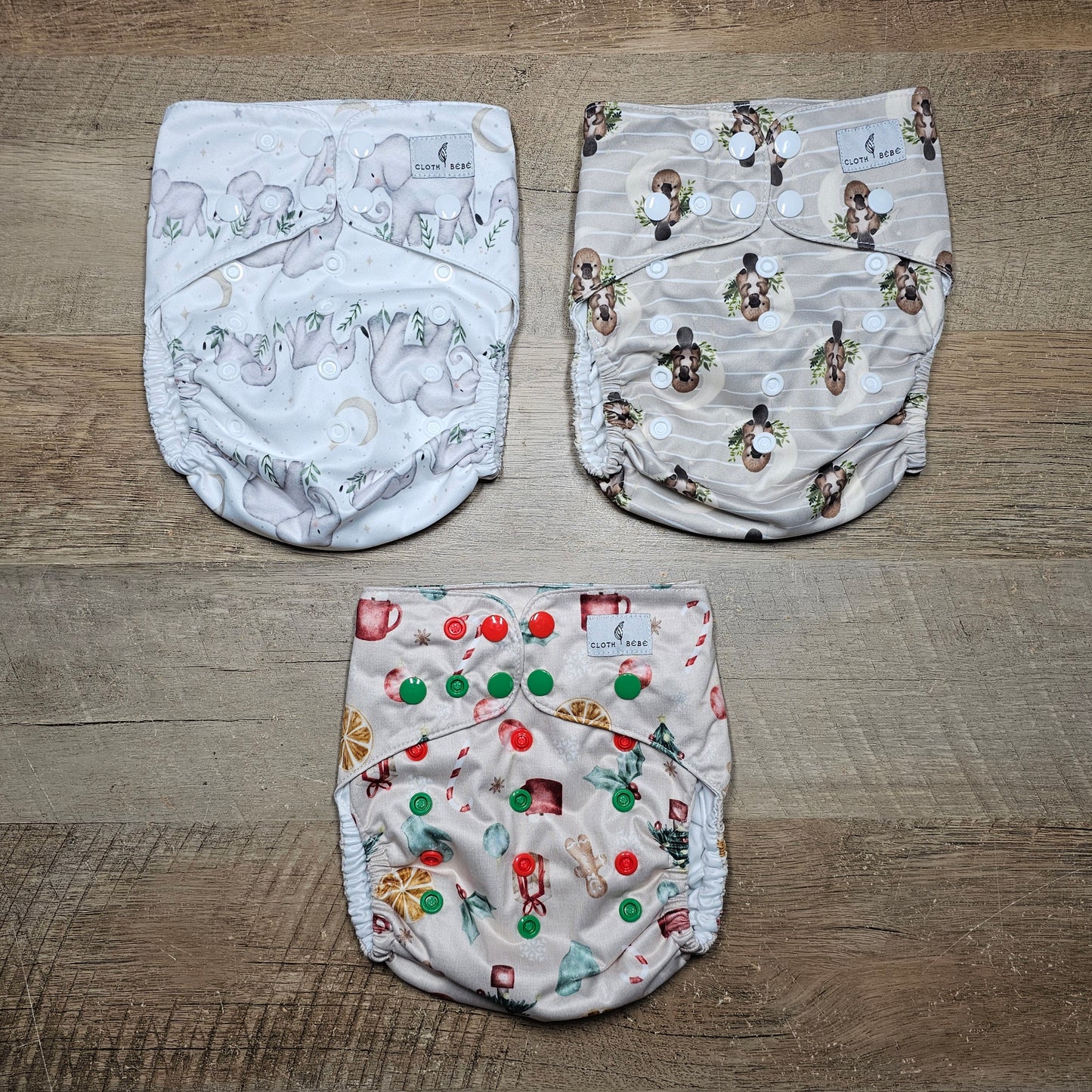 Cloth bebe cover bundle of 3