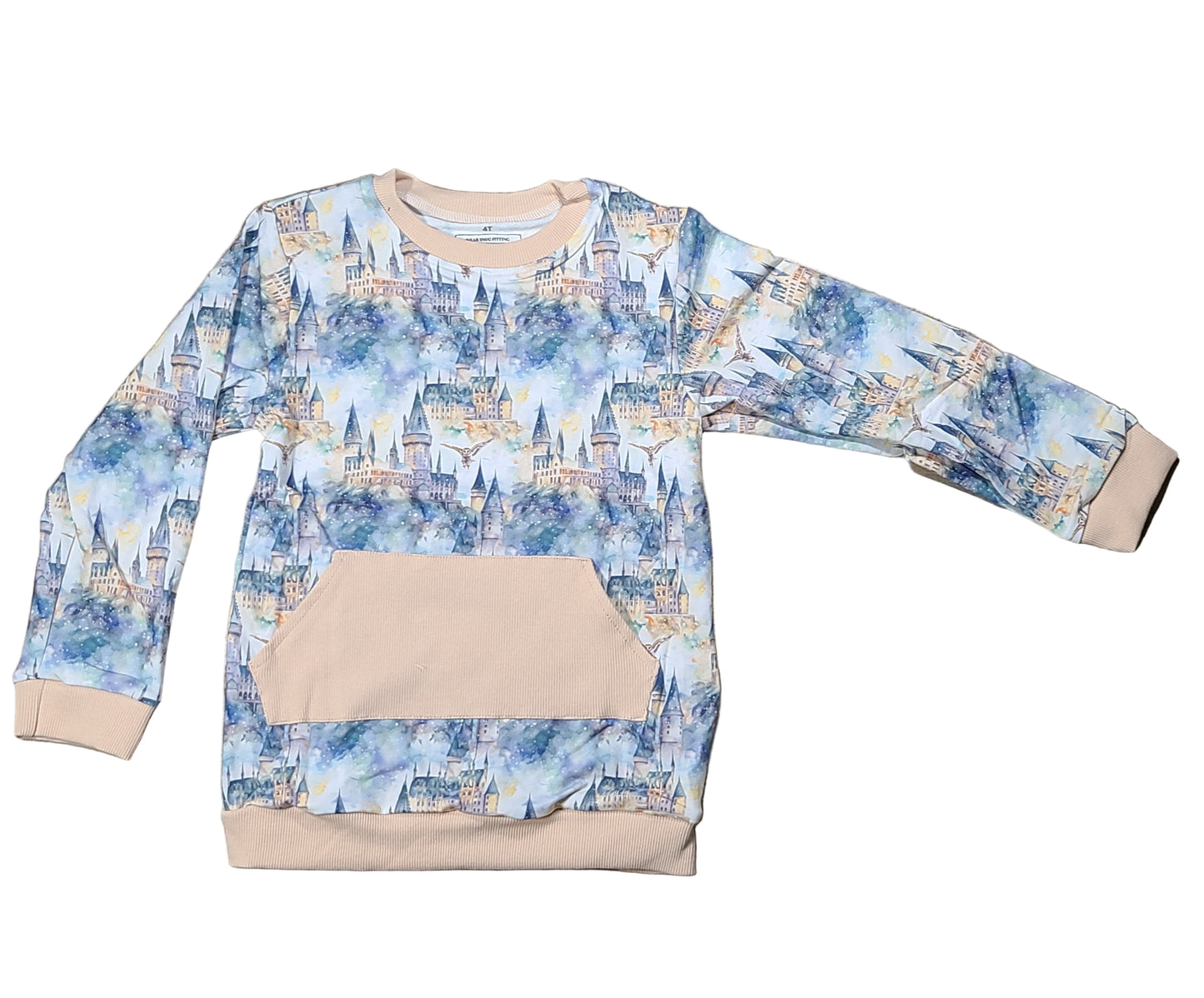 Bamboo French Terry Sweatshirt 2T - wizardry