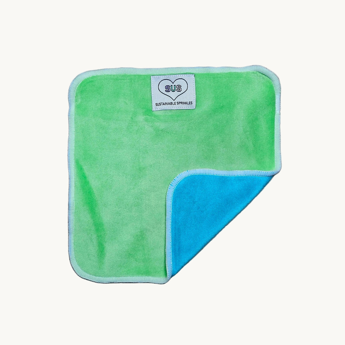 Cotton Velour Reusable Wipes - Gummy Worm
