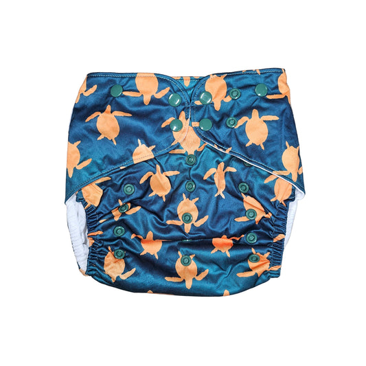 ✨ Maple Fluff Pocket – Large Size (Comparable to Cloth Joy Midsize™) ✨ - Turtles