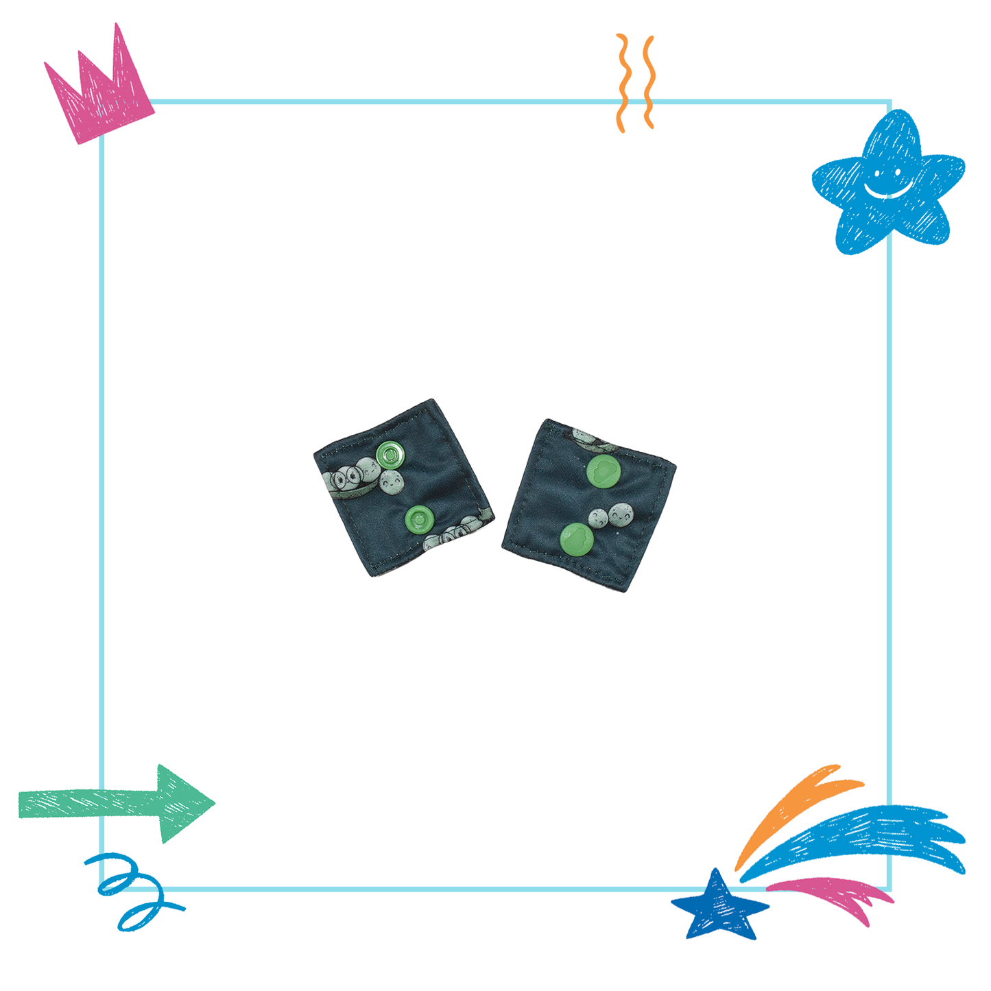 ✨ Snap Caps™ – Sweet Peas