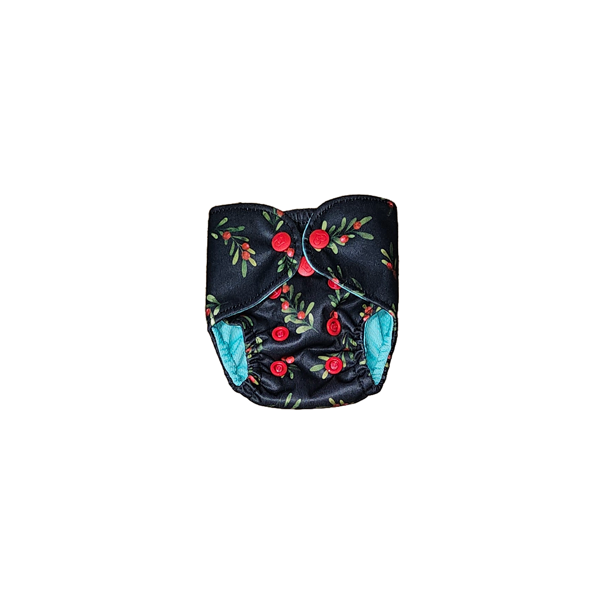 preemie / Dolly Diaper - Winter Berries
