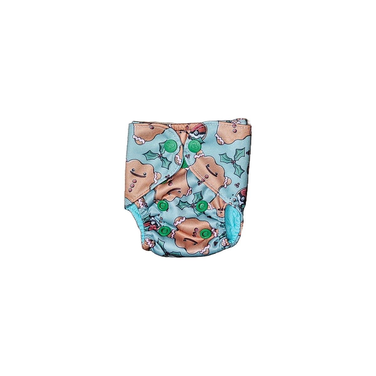 Preemie / Dolly Diaper - Gingerbread