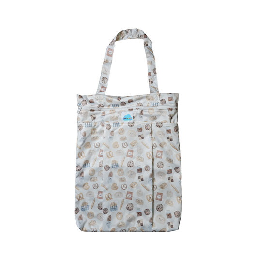 Midsize Hanging wet bag tote - Baked With Love
