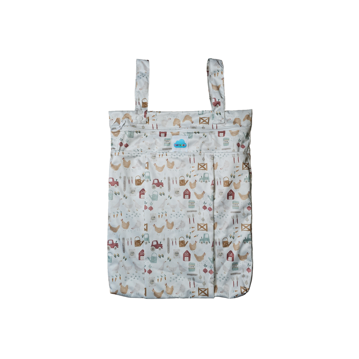 Midsize Hanging wet bag tote - Home Grown