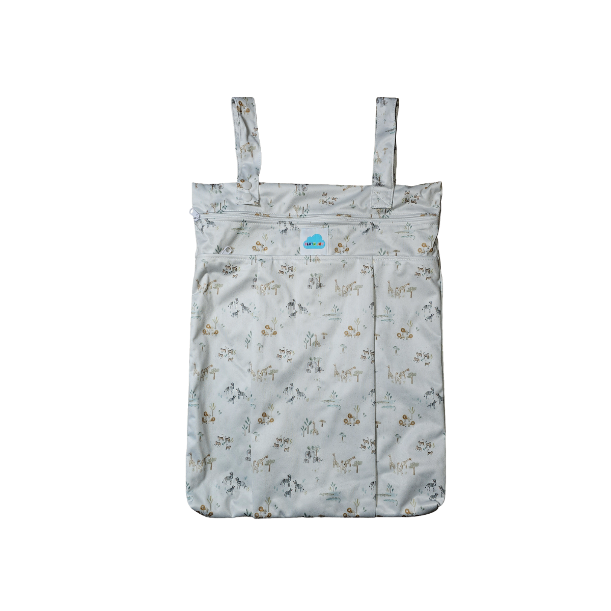 Midsize Hanging wet bag tote - Sweet Safari