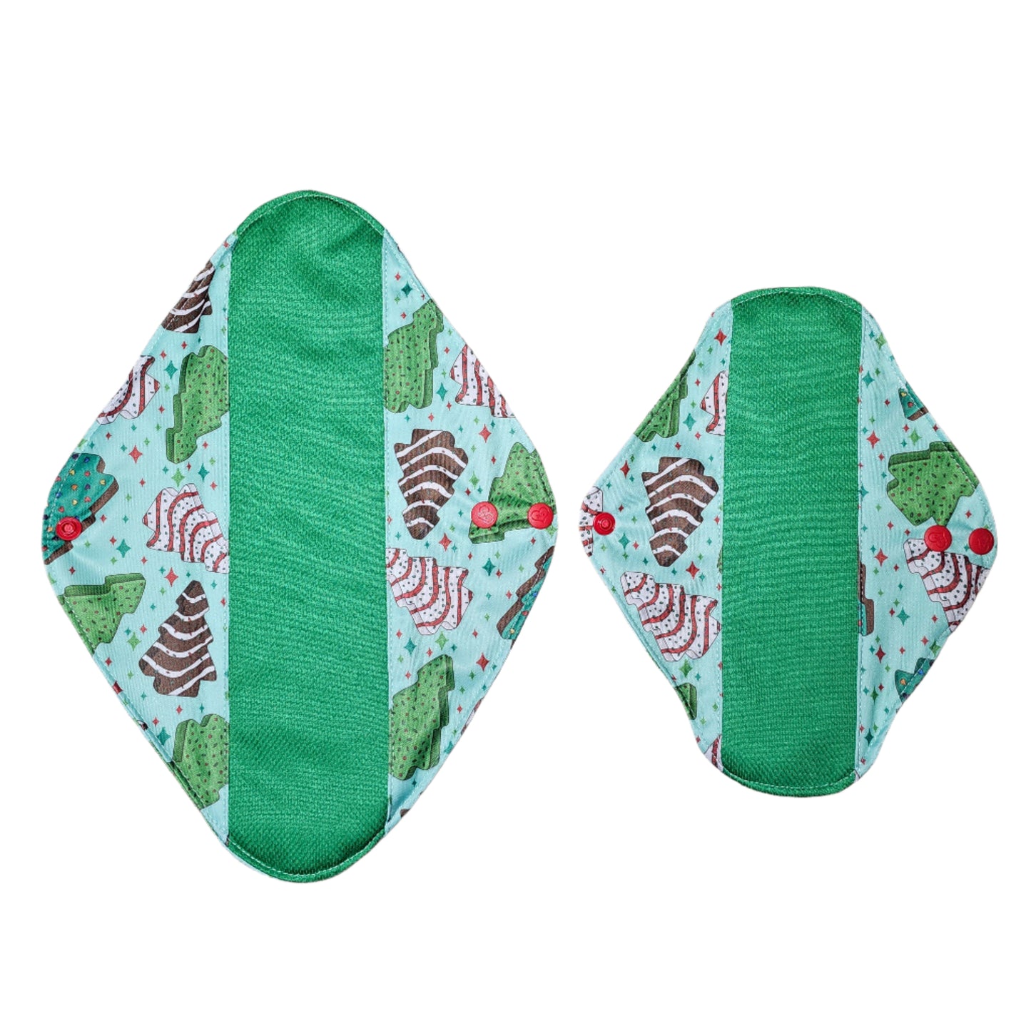 Garment Protectors set of 2 - Christmas Cakes
