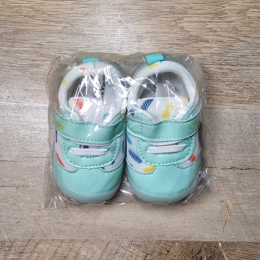 Blue sprinkle shoes APROX size 6 (20)