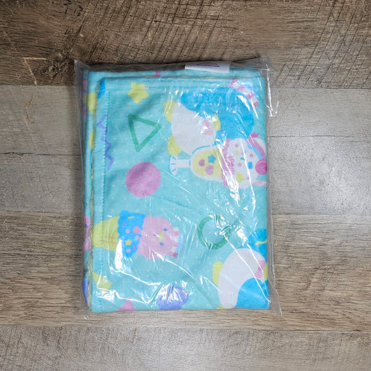 Minky Dolly Blanket / Lovey- Ice Cream Penguin
