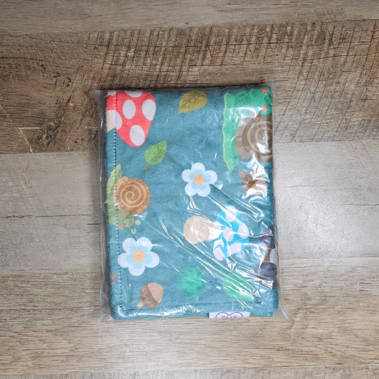 Minky Dolly Blanket / Lovey- Gnomes