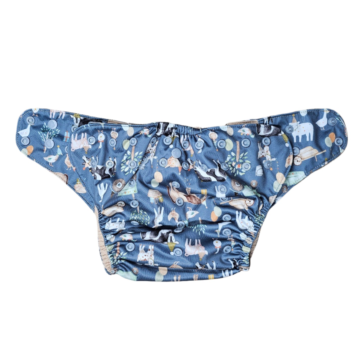 🌟 Midsize™ Stargazer Pocket Diaper - Party Animals