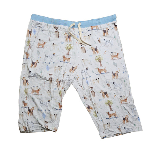 Bray bamboo Adult pajama shorts women's L - Dog Park