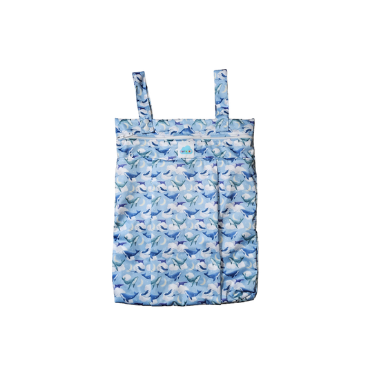 Midsize Hanging wet bag tote - Sea Dreams