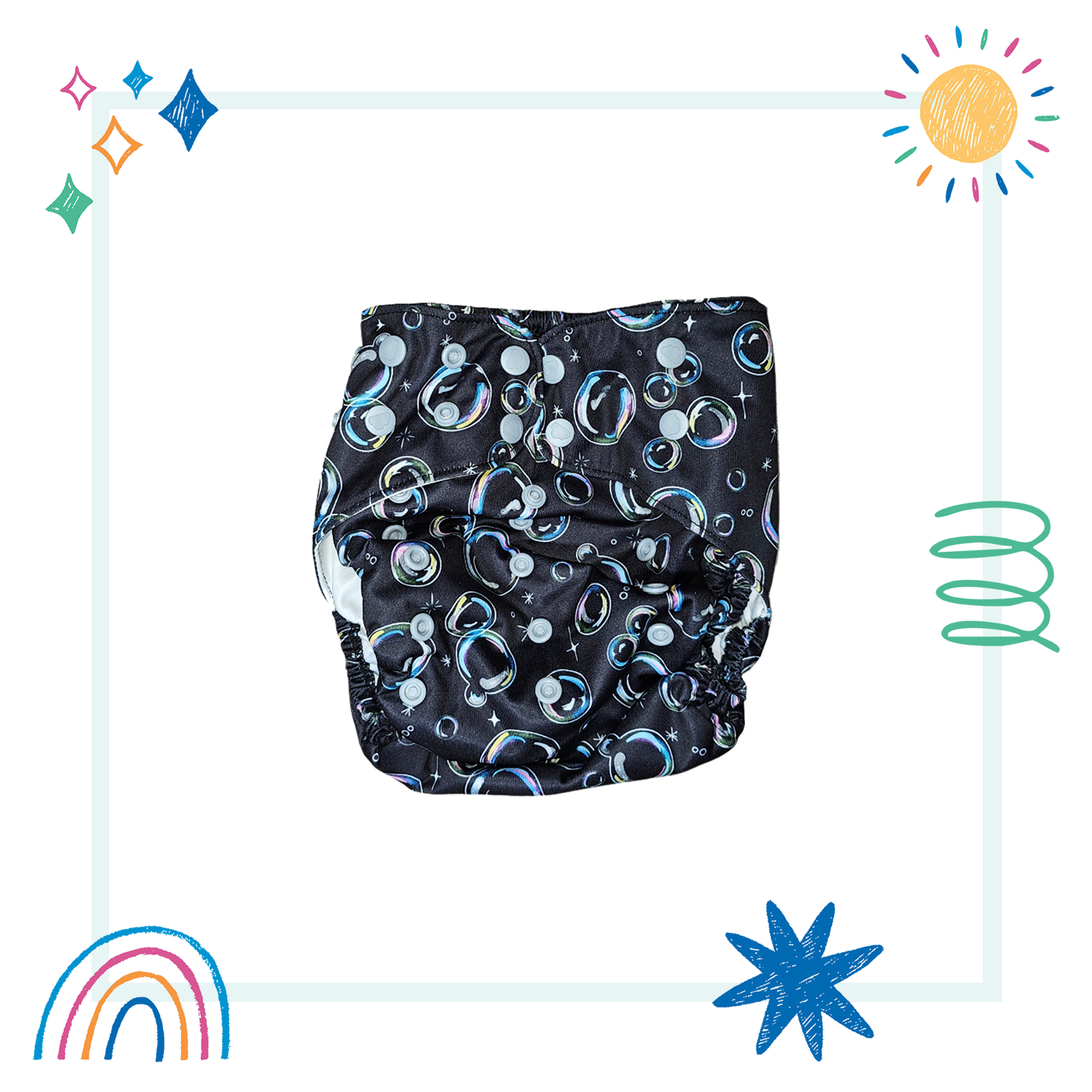 🌟 Midsize™ Stargazer Cover –  Bubbles