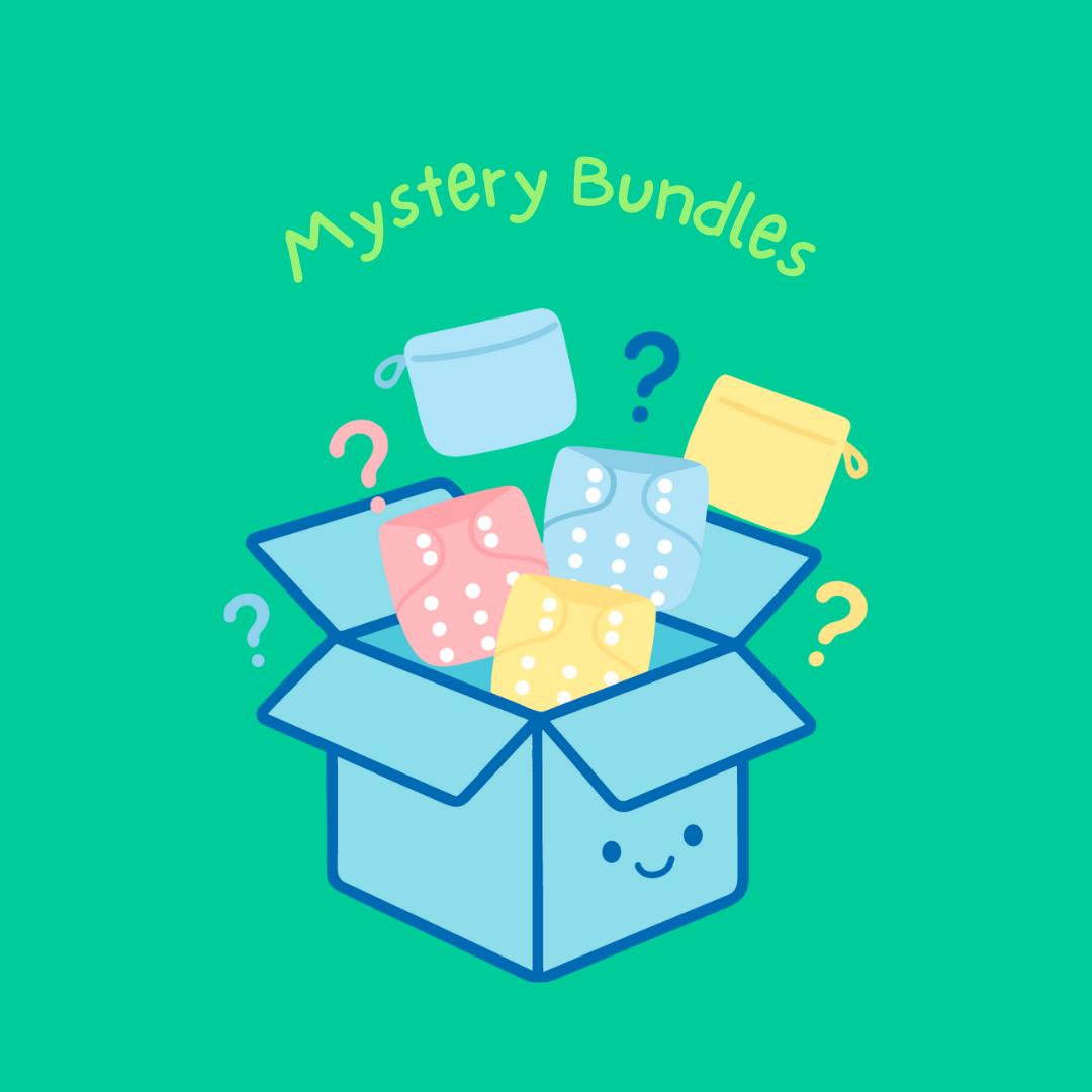 Mega Mystery -  Midsize Pocket Diaper & Accessories Bundles $200 value or more + 1 unreleased item!!