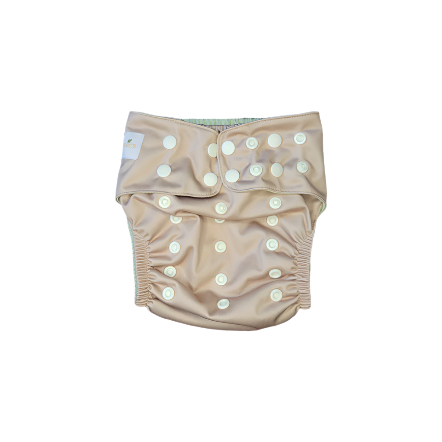 Naturalets™ pocket diaper with Trifold - Almond