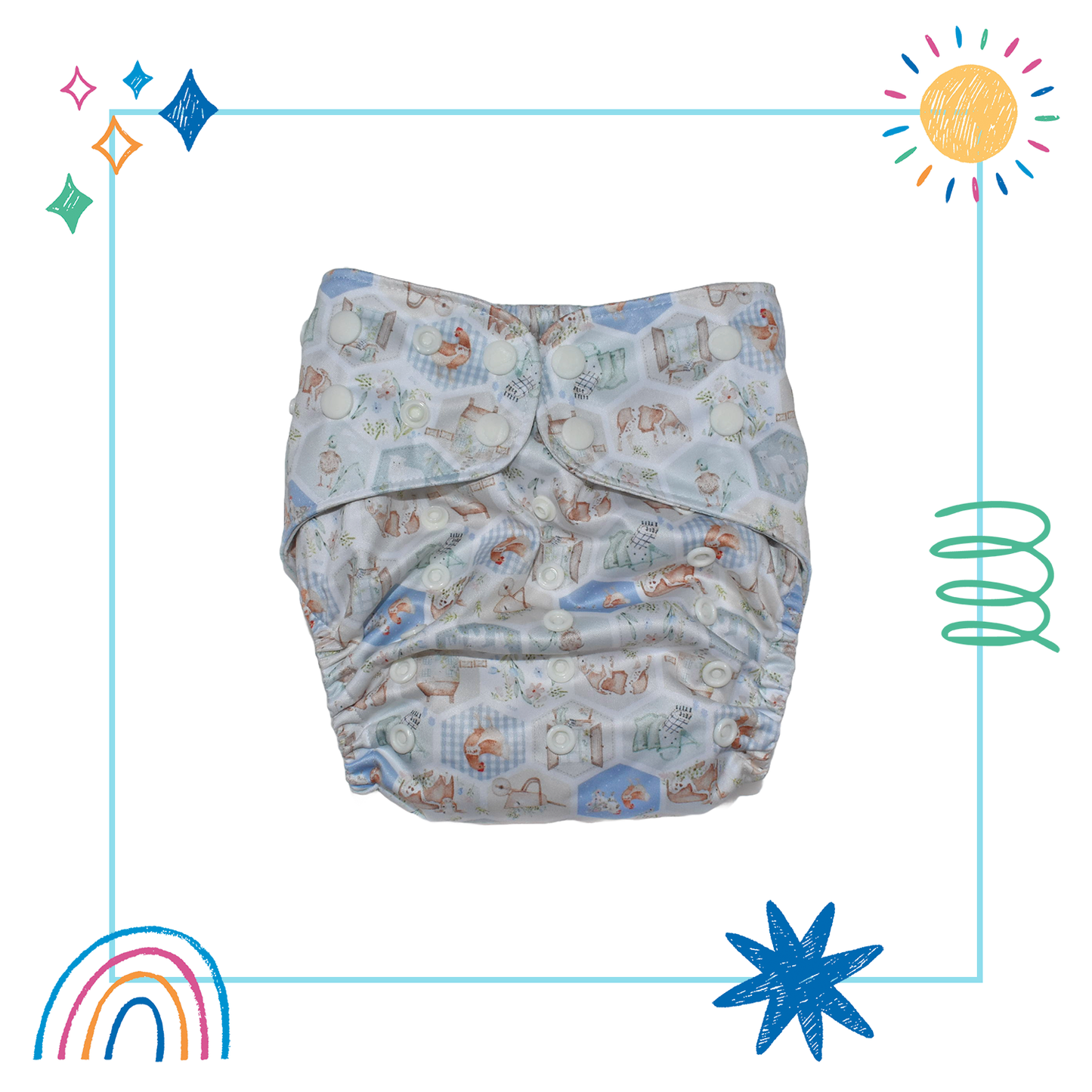 🌟 Midsize™ Stargazer Pocket – Little Farm