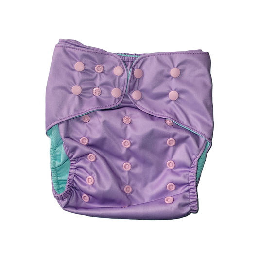 XL/Mega Pocket Diaper - Lavender