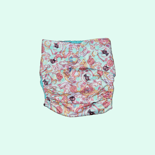 Mega Pocket Diaper - Pastel SM