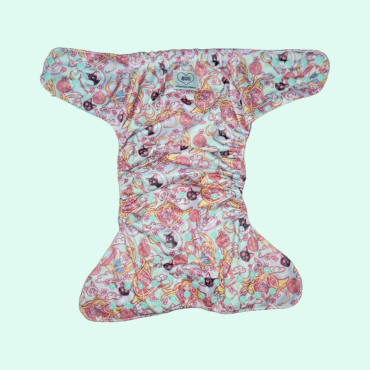 Mega Pocket Diaper - Pastel SM