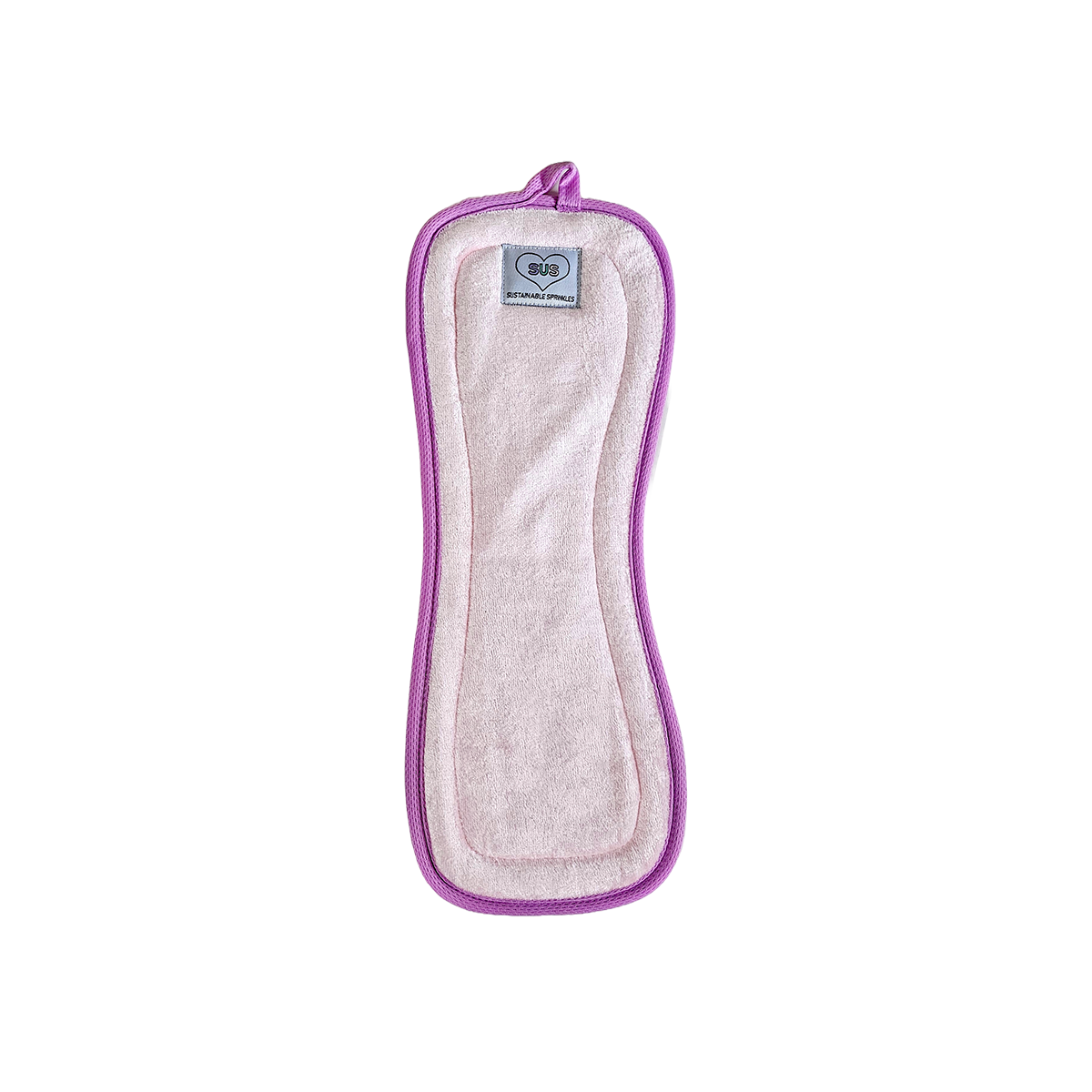 Bamboo Velour / Bamboo Cotton Contour Insert - Cotton Candy