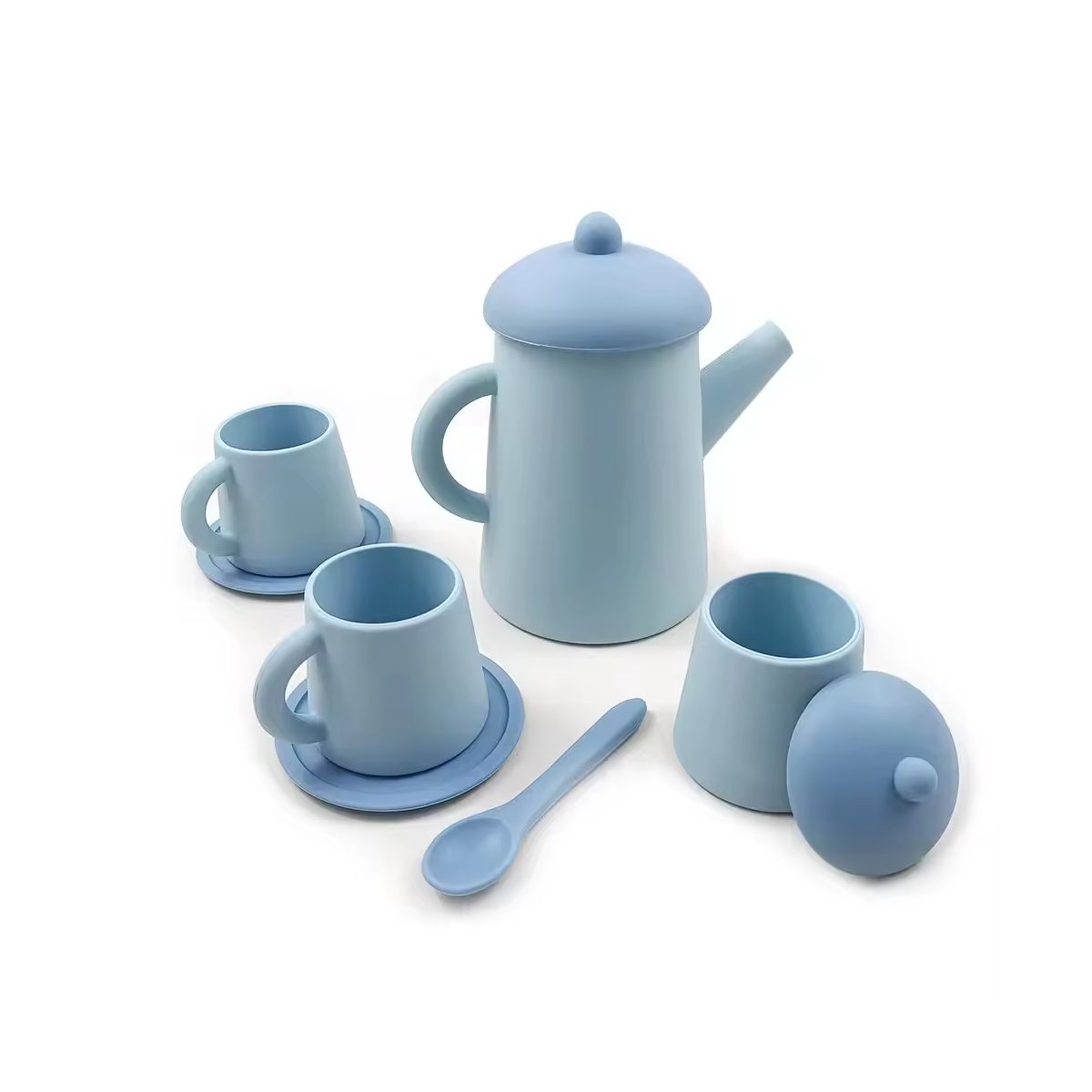 Silicone tea set