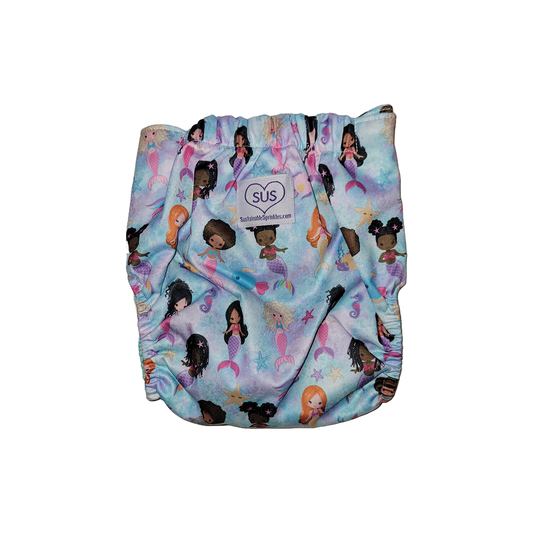 XL/Mega Pocket Diaper - Lorelei