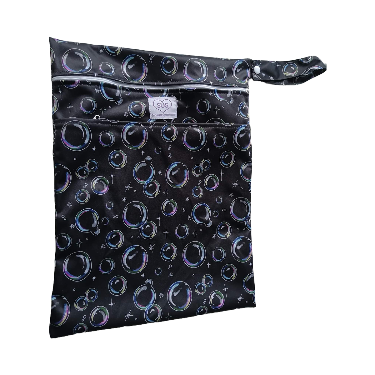 Medium wet bag - bubbles