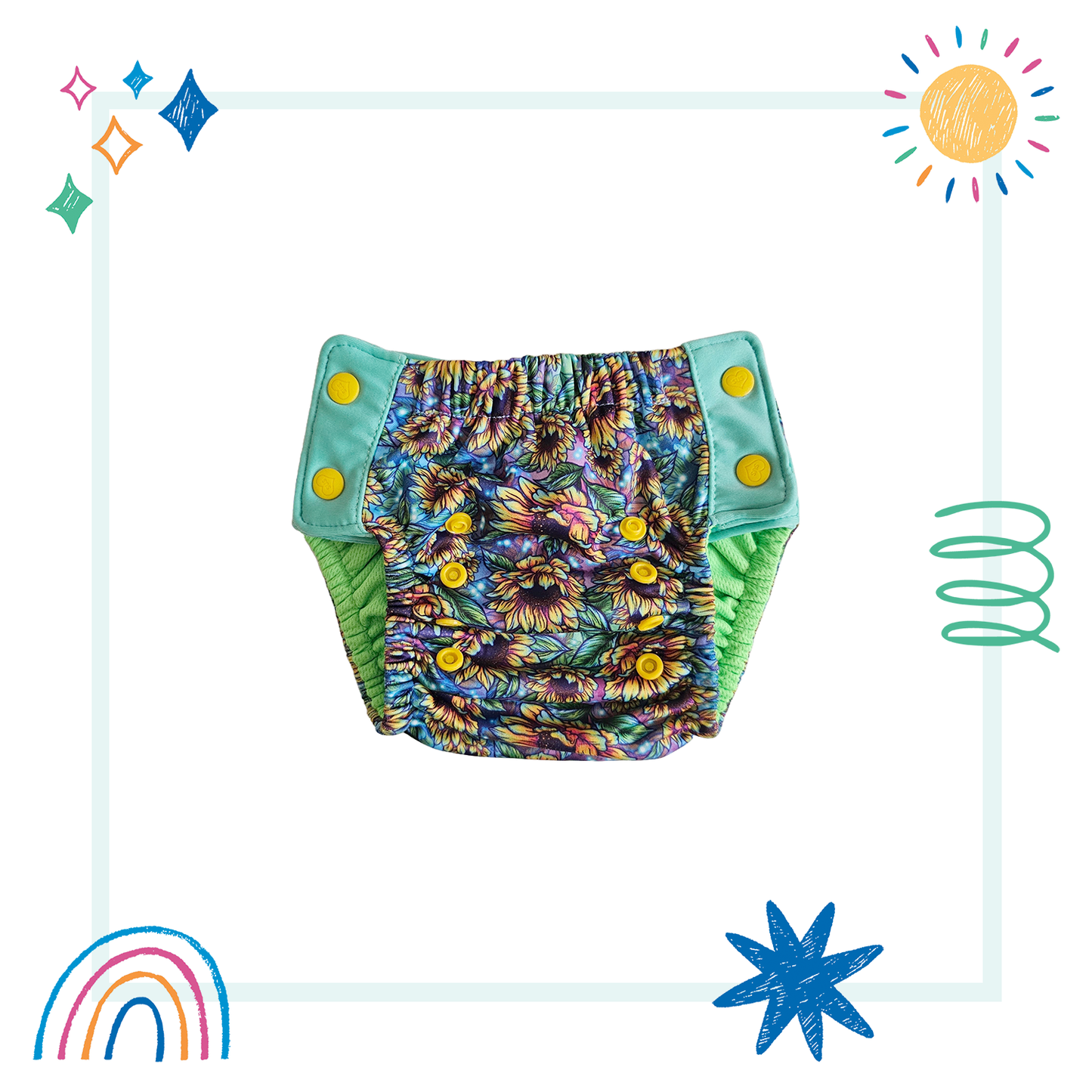 Midsize Splash and play swim bottoms - Macelynn