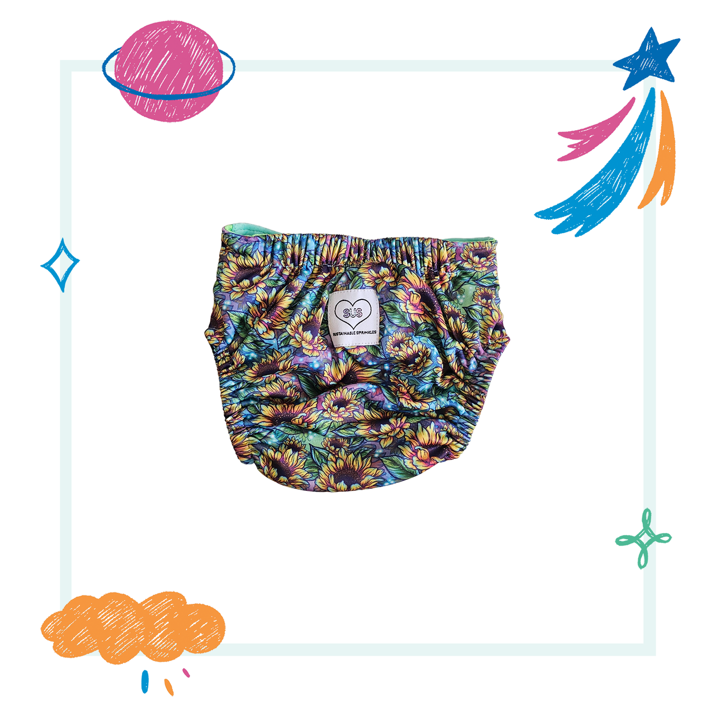 Midsize Splash and play swim bottoms - Macelynn