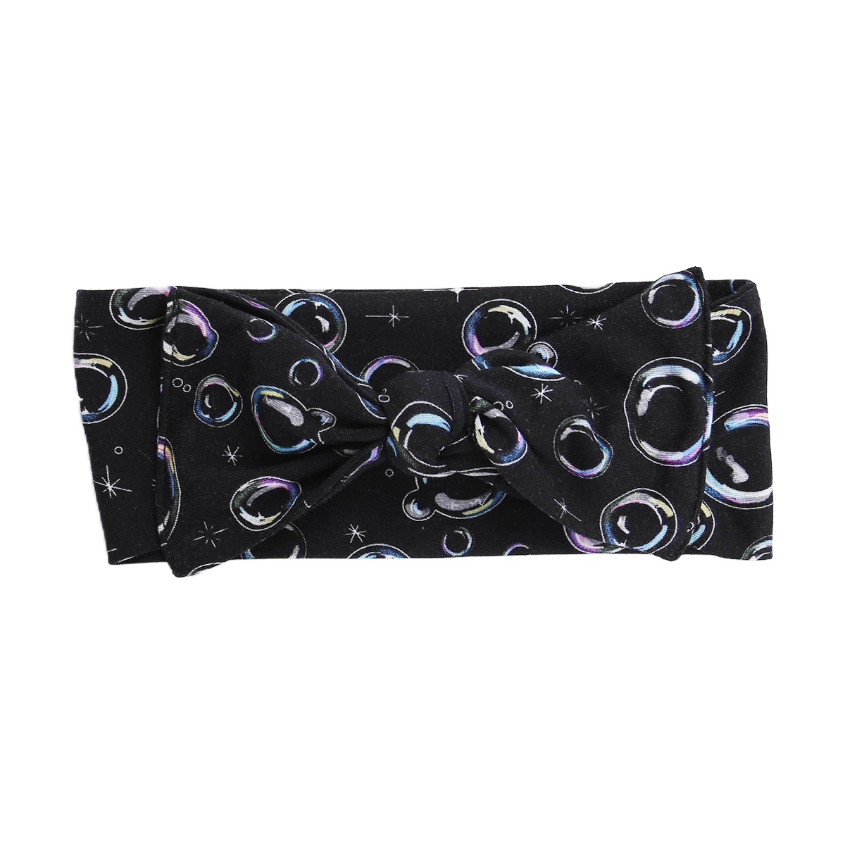 Bamboo Adjustable Headband - Bubbles