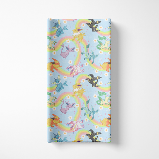 Stretchy Polyester changing pad cover - Eeveeloutions