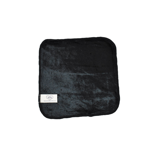 Luxe Velour Reusable Wipes - Noir