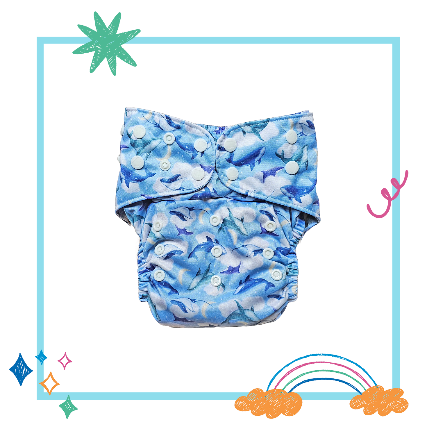 🌟 Midsize™ Stargazer Cover – Sea Dreams
