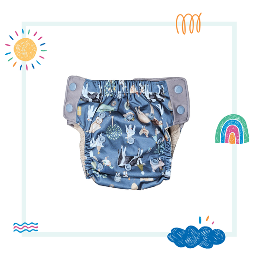 🌟Little Dipper Adjustable Training Briefs - Party Animals