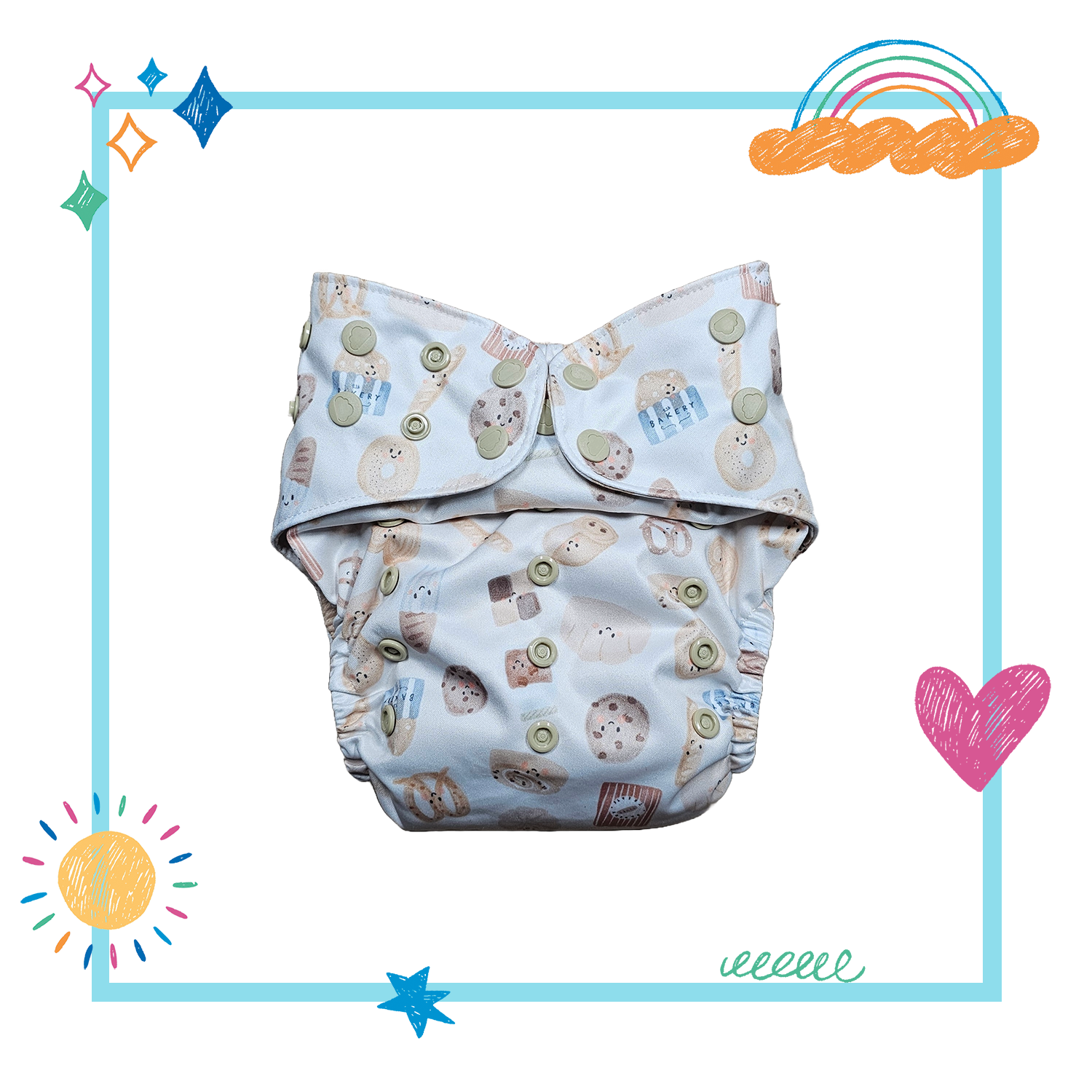 🌟 Midsize™ Stargazer Pocket – Baked With Love